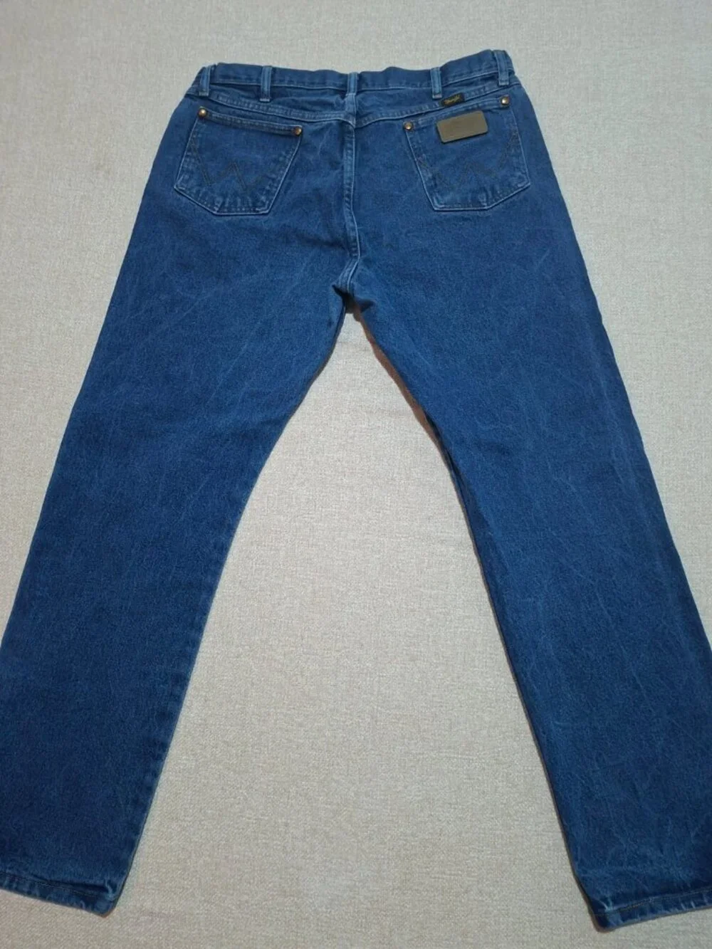 Wrangler 936 Cowboy Cut Straight Leg Jeans 36x32 Blue